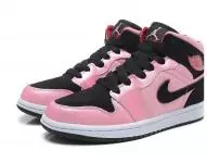 2019U nike femme air jordan 1 sport chaussures pas cher noir pink